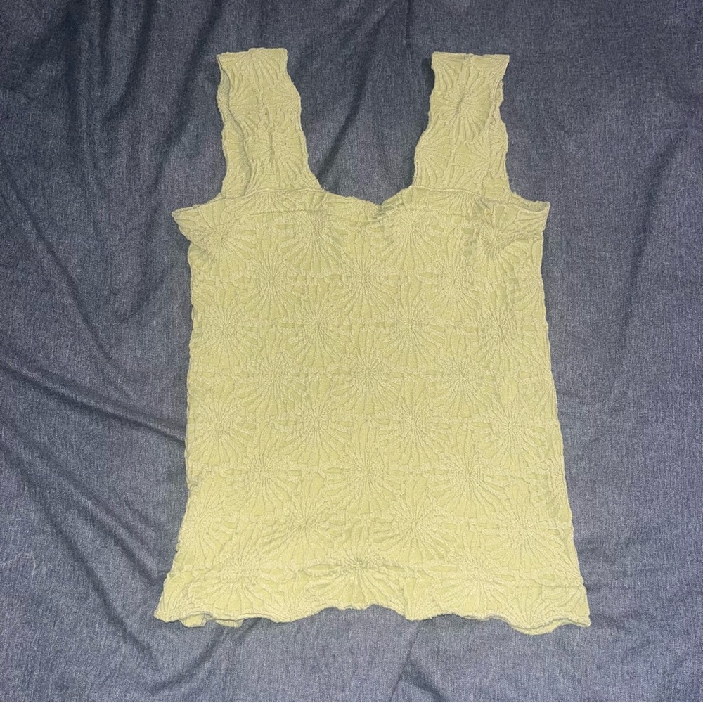 Elegant Light Green Textured Women's Top